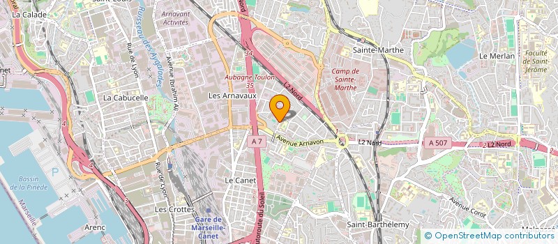 localisation de l'entreprise MONSIEUR MOHAMMED ETTAHRI à MARSEILLE