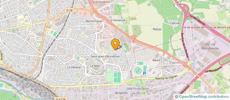 localisation de l'entreprise MONSIEUR MOHAMMED EZZAHER  SAUVIAN