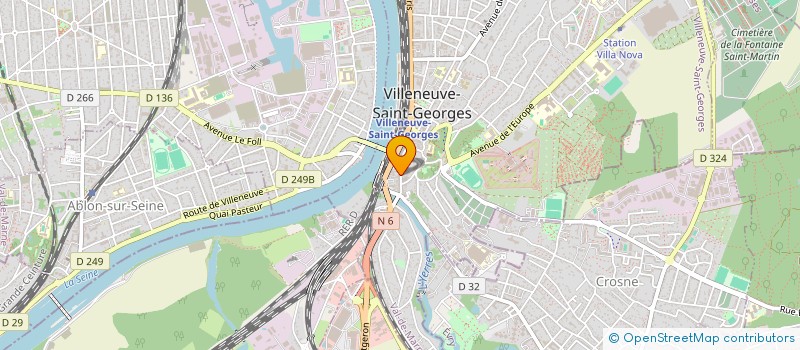 localisation de l'entreprise MONSIEUR MOHAMMED FADLAOUI à VILLENEUVE ST GEORGES