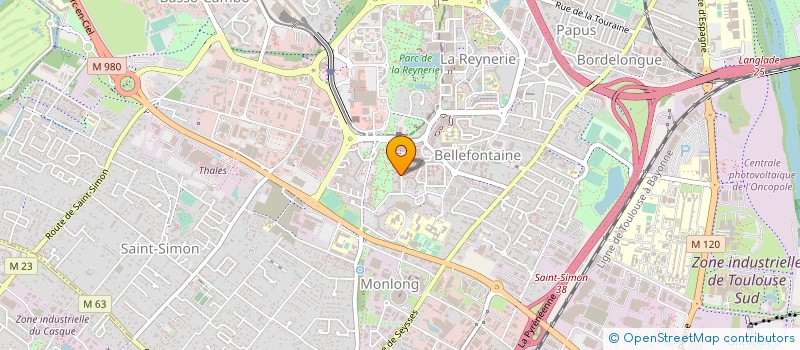localisation de l'entreprise MONSIEUR MOHAMMED FAGROUD à TOULOUSE