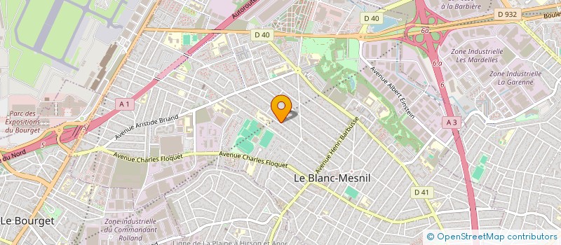 localisation de l'entreprise MONSIEUR MOHAMMED FAKIHI à LE BLANC-MESNIL
