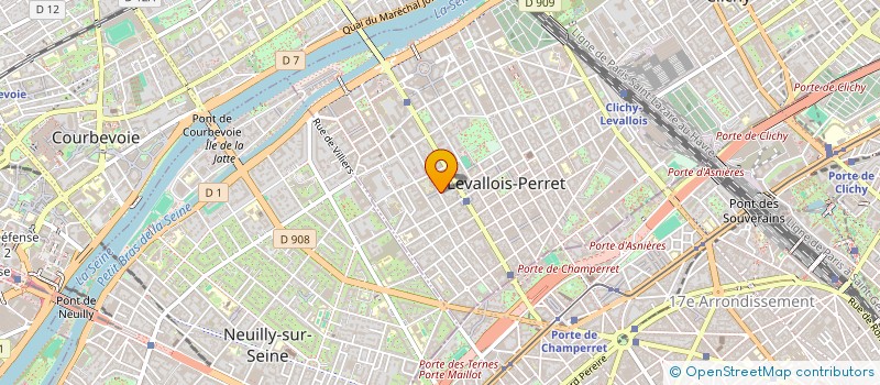 localisation de l'entreprise MONSIEUR MOHAMMED FAROUK à LEVALLOIS-PERRET