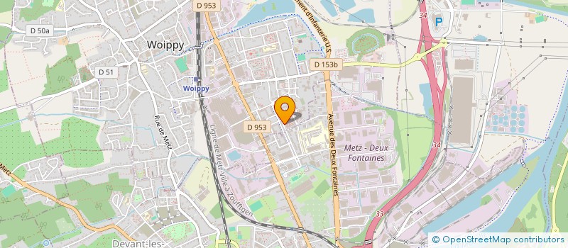 localisation de l'entreprise MONSIEUR MOHAMMED FATMI  DENAIN