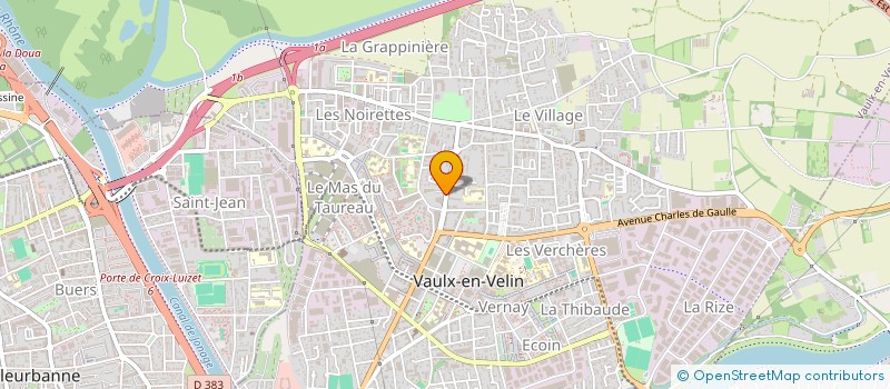 localisation de l'entreprise MONSIEUR MOHAMMED FAWZI AOUAS  VAULX-EN-VELIN