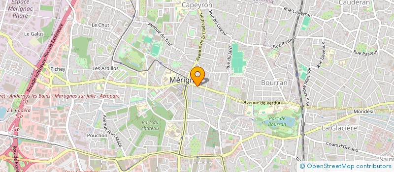 localisation de l'entreprise MONSIEUR MOHAMMED FEDOUL  MERIGNAC