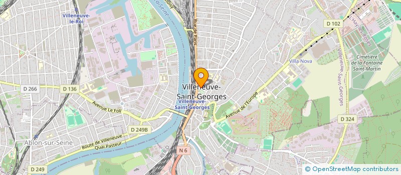 localisation de l'entreprise MONSIEUR MOHAMMED FEJRI  VILLENEUVE-SAINT-GEORGES