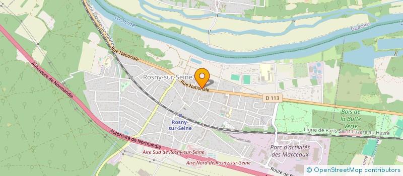 localisation de l'entreprise MONSIEUR MOHAMMED FEKRI  ROSNY-SUR-SEINE