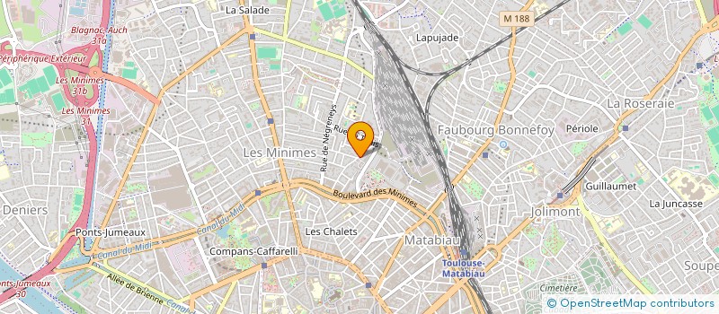 localisation de l'entreprise MONSIEUR MOHAMMED FELLAGUE à TOULOUSE