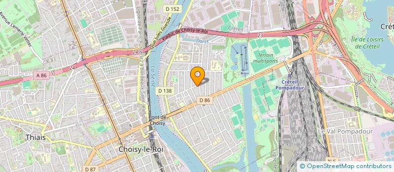 localisation de l'entreprise MONSIEUR MOHAMMED FERHI  CHOISY-LE-ROI