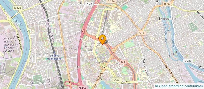 localisation de l'entreprise MONSIEUR MOHAMMED FETHI ABLA  CRETEIL