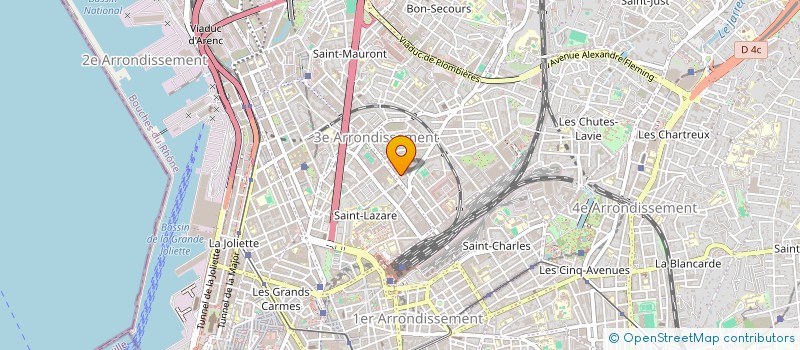 localisation de l'entreprise MONSIEUR MOHAMMED FETOUAKI à MARSEILLE