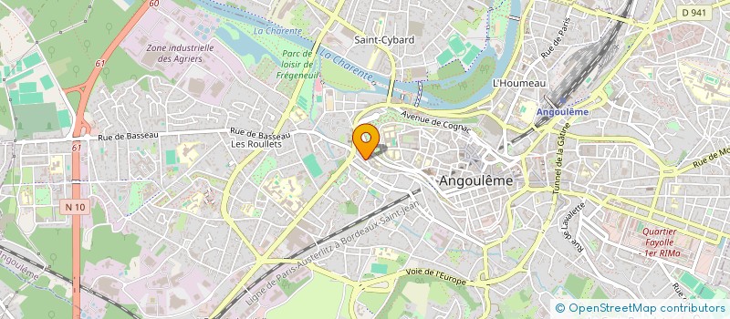 localisation de l'entreprise MONSIEUR MOHAMMED FETTOUHI à ANGOULEME
