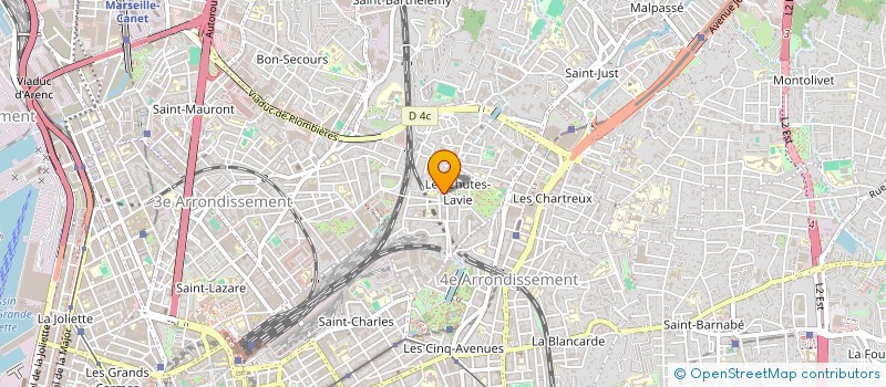 localisation de l'entreprise MONSIEUR MOHAMMED FEZANI à MARSEILLE