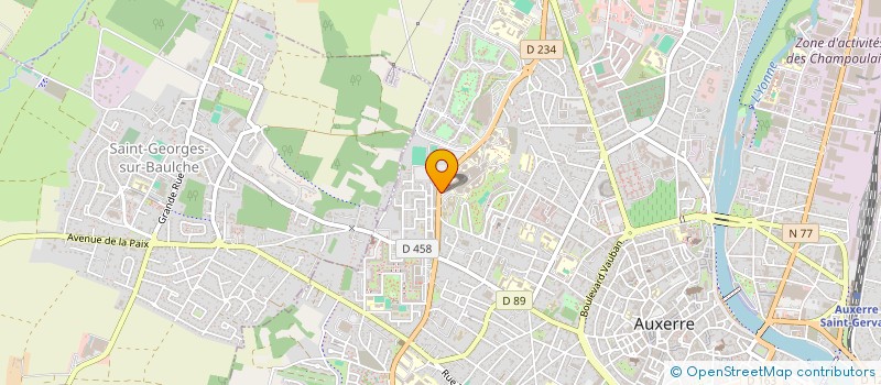 localisation de l'entreprise MONSIEUR MOHAMMED FILALI à AUXERRE