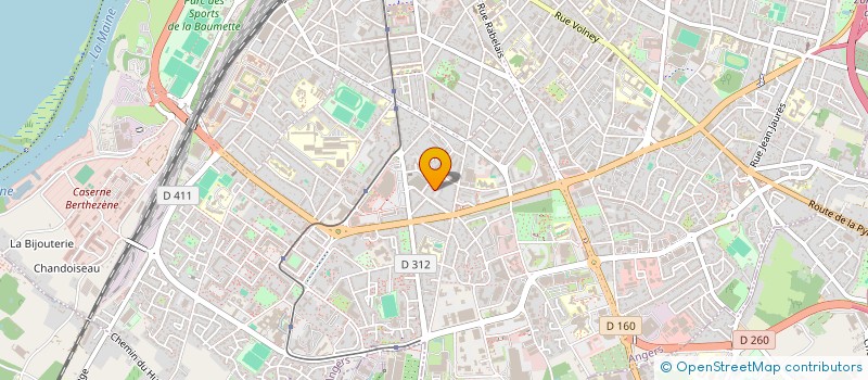 localisation de l'entreprise MONSIEUR MOHAMMED FOFANA à ANGERS