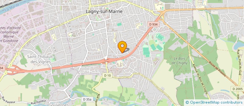 localisation de l'entreprise MONSIEUR MOHAMMED FOUDAD  LAGNY-SUR-MARNE