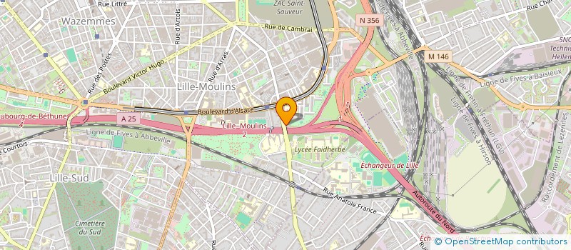 localisation de l'entreprise MONSIEUR MOHAMMED GAFOUR à LILLE