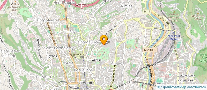localisation de l'entreprise MONSIEUR MOHAMMED GAMMOUH à NICE