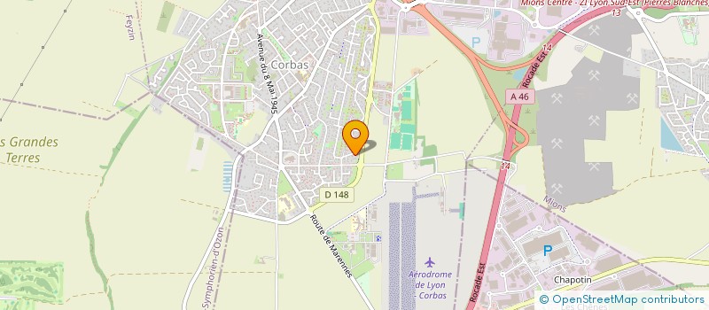 localisation de l'entreprise MONSIEUR MOHAMMED GAOUA à CORBAS