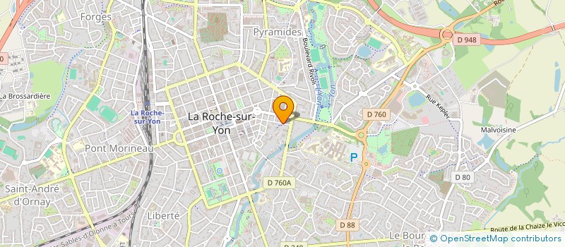 localisation de l'entreprise MONSIEUR MOHAMMED GARDIA AWAD à LA ROCHE-SUR-YON