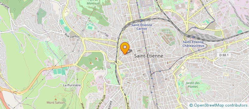 localisation de l'entreprise MONSIEUR MOHAMMED GHENAIM  SAINT-ETIENNE