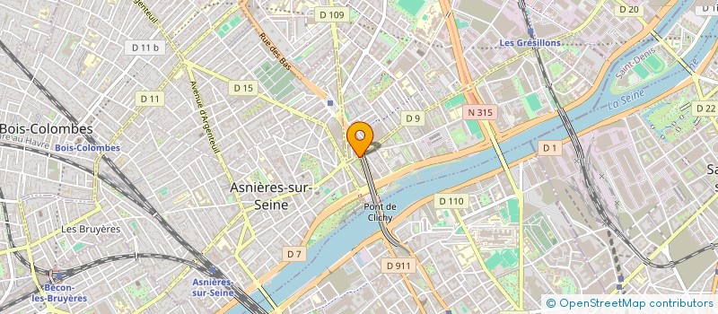 localisation de l'entreprise MONSIEUR MOHAMMED GHIAT  ASNIERES-SUR-SEINE