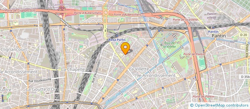 localisation de l'entreprise MONSIEUR MOHAMMED GHOLAMI  PARIS