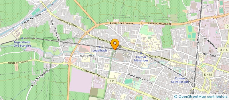 localisation de l'entreprise MONSIEUR MOHAMMED GHOUMRASSI  WINTZENHEIM