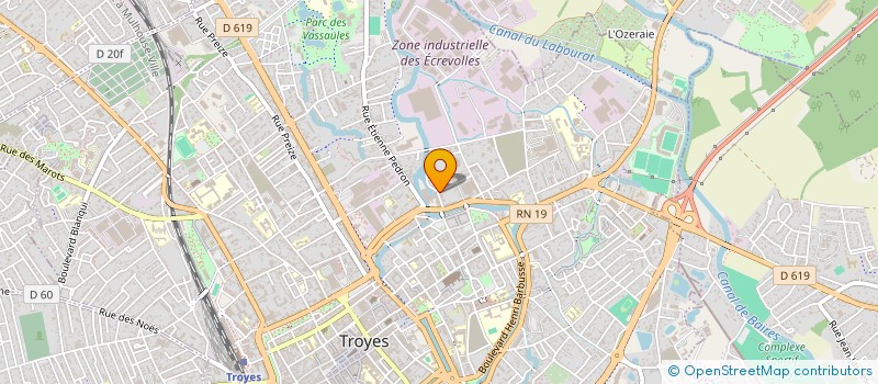 localisation de l'entreprise MONSIEUR MOHAMMED GIRARD à TROYES