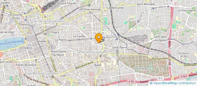localisation de l'entreprise MONSIEUR MOHAMMED GOURARI à MARSEILLE