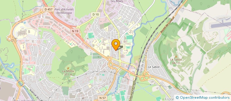 localisation de l'entreprise MONSIEUR MOHAMMED GUEROUI  VESOUL