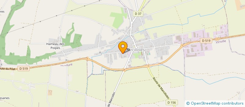 localisation de l'entreprise MONSIEUR MOHAMMED GUIMANE  MARCILLOLES