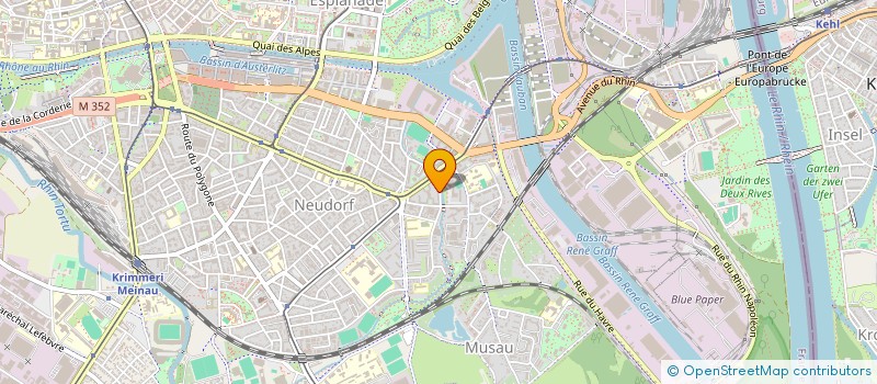 localisation de l'entreprise MONSIEUR MOHAMMED HABACHI à STRASBOURG