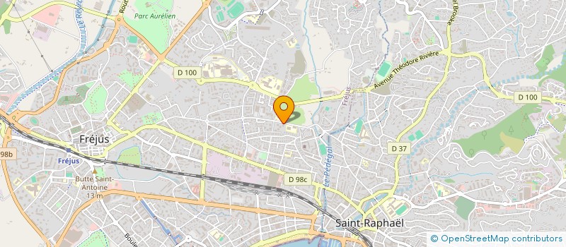 localisation de l'entreprise MONSIEUR MOHAMMED HABBAR à FREJUS