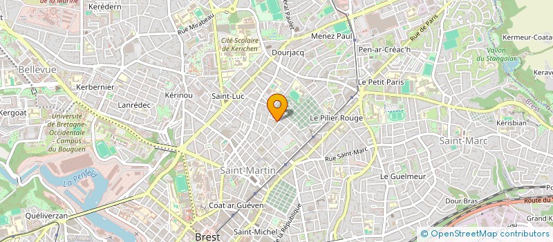 localisation de l'entreprise MONSIEUR MOHAMMED HABBOUR à BREST