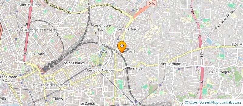 localisation de l'entreprise MONSIEUR MOHAMMED HADDOU à MARSEILLE 4EME