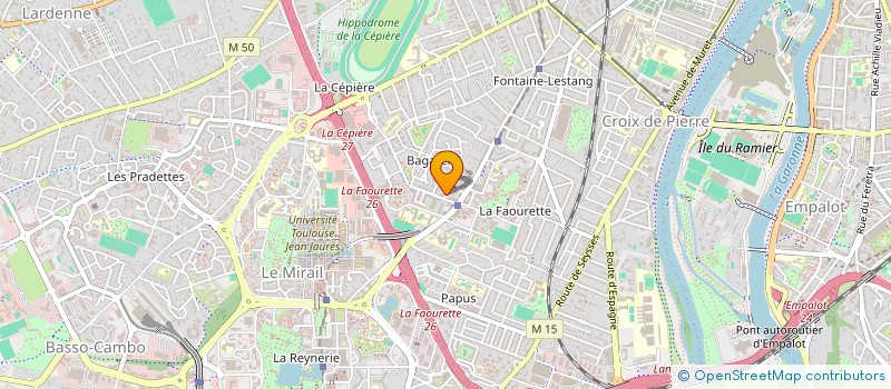 localisation de l'entreprise MONSIEUR MOHAMMED HADJ-BELKACEM à TOULOUSE