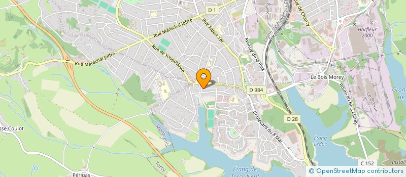 localisation de l'entreprise MONSIEUR MOHAMMED HADJ BOULENOUAR  TORCY