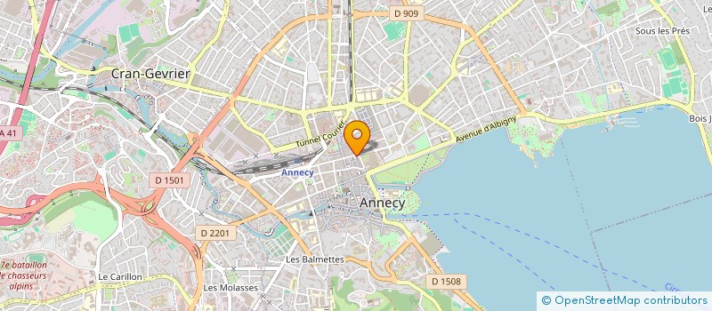 localisation de l'entreprise MONSIEUR MOHAMMED HADJ CADI  ANNECY