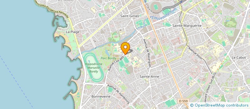 localisation de l'entreprise MONSIEUR MOHAMMED HADJ  HAMOU  MARSEILLE