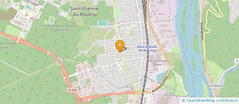 localisation de l'entreprise MONSIEUR MOHAMMED HAJJI  SAINT-ETIENNE-DU-ROUVRAY