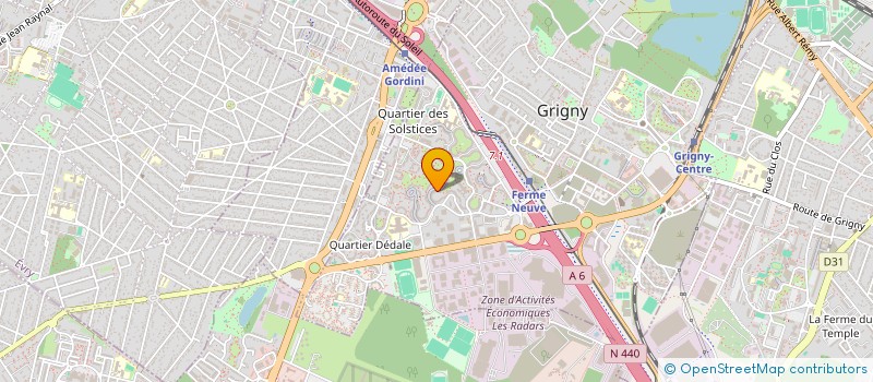 localisation de l'entreprise MONSIEUR MOHAMMED HAMCHERIF à GRIGNY