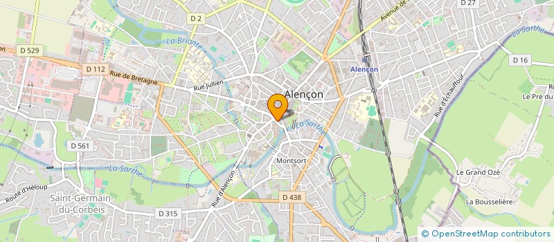 localisation de l'entreprise MONSIEUR MOHAMMED HAMDOUN à ALENCON