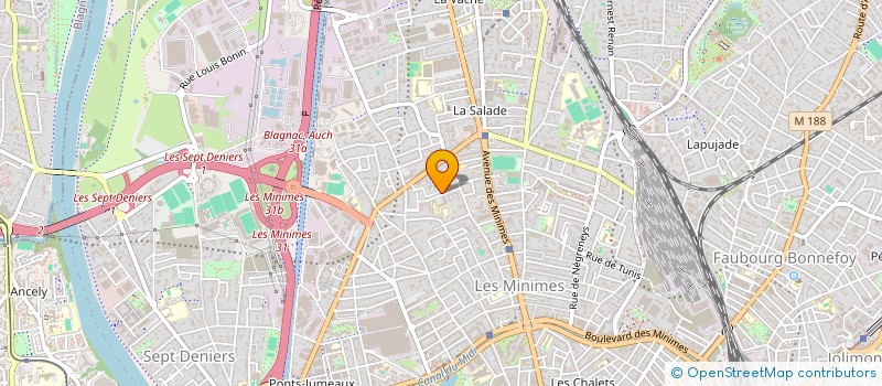 localisation de l'entreprise MONSIEUR MOHAMMED HAMDOUNA à TOULOUSE