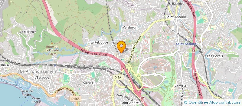 localisation de l'entreprise MONSIEUR MOHAMMED HAMIDECHE à MARSEILLE