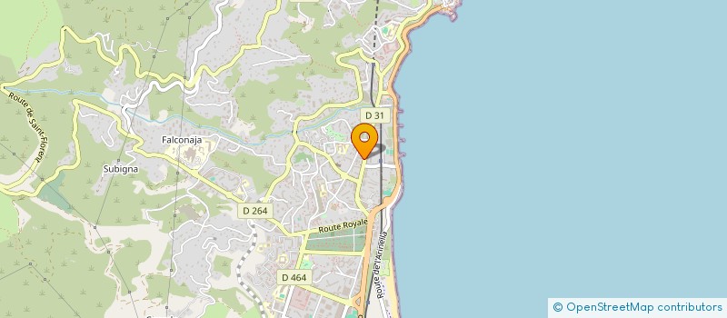 localisation de l'entreprise MONSIEUR MOHAMMED HAMOUACHY à BASTIA