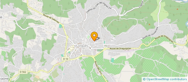 localisation de l'entreprise MONSIEUR MOHAMMED HAMOUN à LORGUES