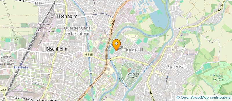 localisation de l'entreprise MONSIEUR MOHAMMED HAMRI  STRASBOURG