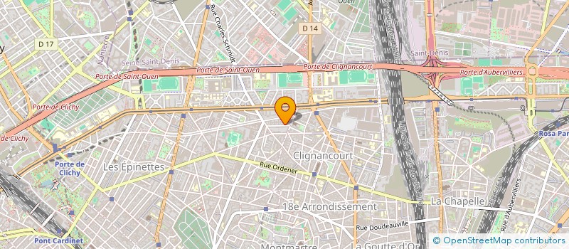 localisation de l'entreprise MONSIEUR MOHAMMED HAMRITI  PARIS