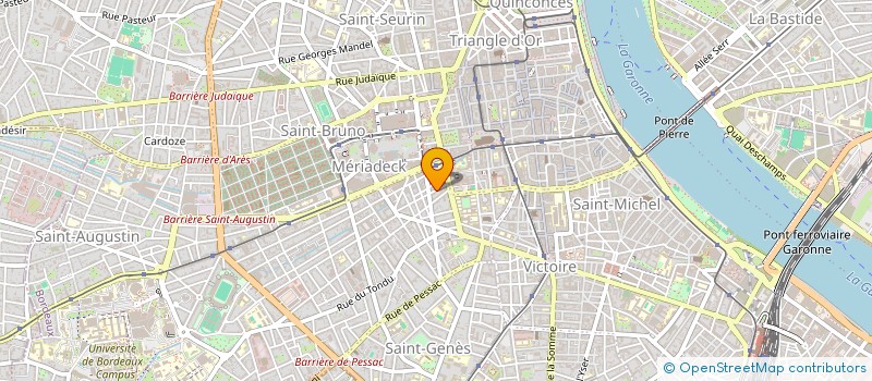 localisation de l'entreprise MONSIEUR MOHAMMED HANANCHA  BORDEAUX